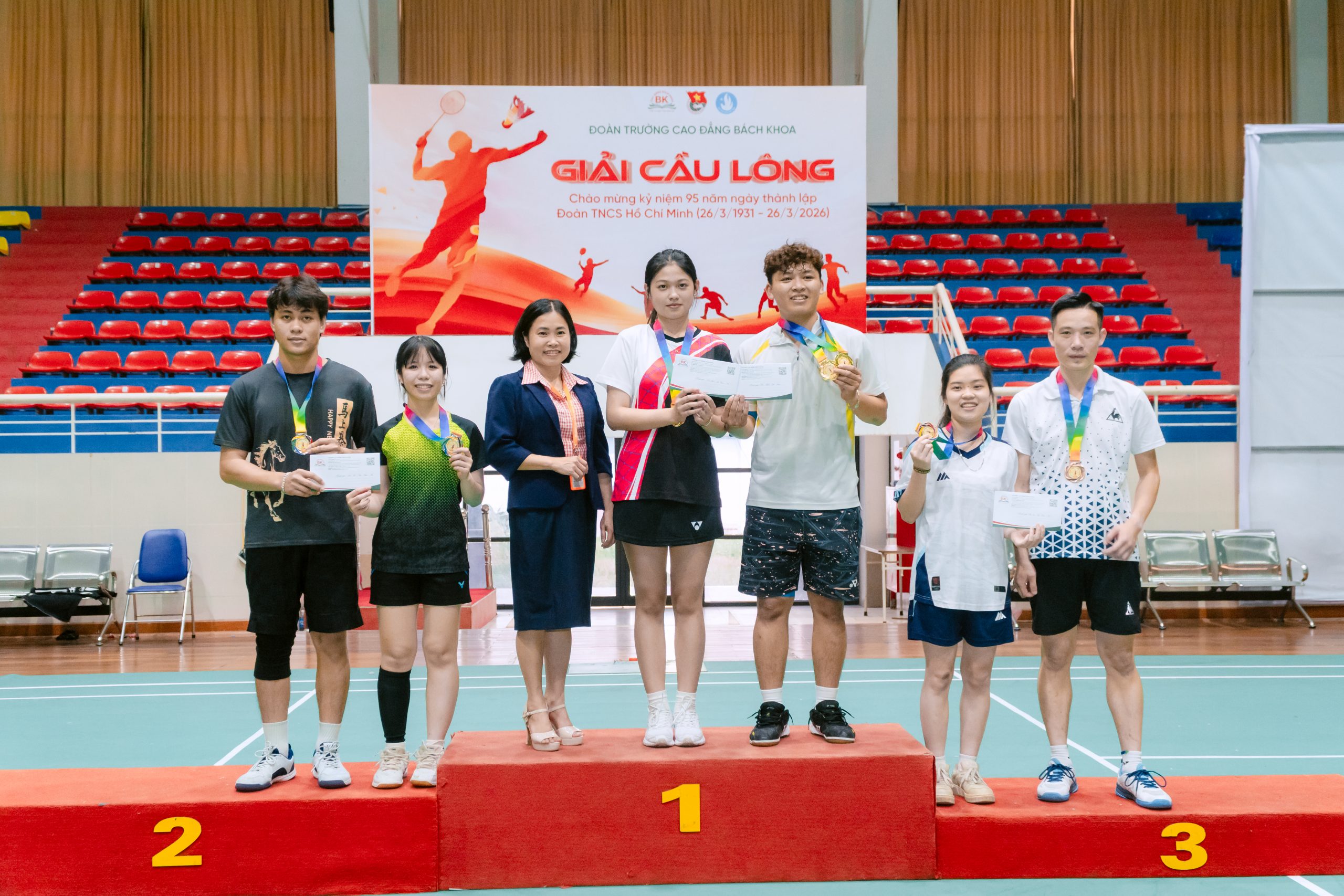 Sự kết hợp linh hoạt trong nội dung đôi nam nữ được ghi nhận bằng những thành tích ấn tượng