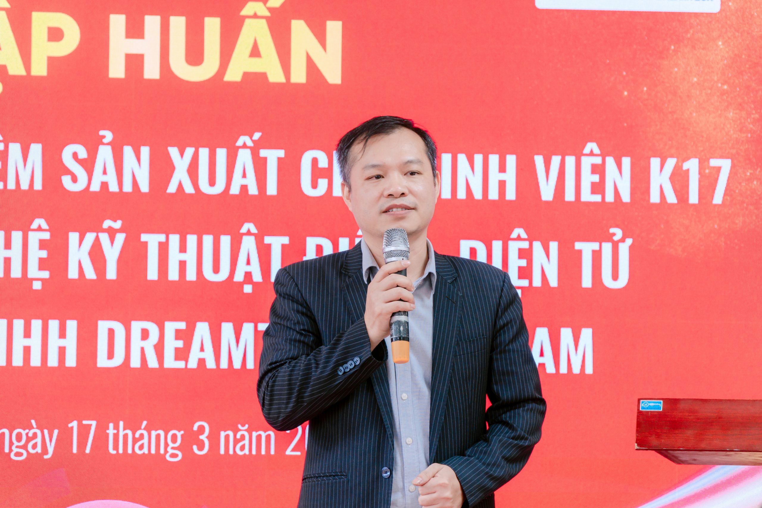 ThS. Nguyễn Thanh Mai phát biểu tại chương trình ThS. Nguyễn Thanh Mai phát biểu tại chương trình