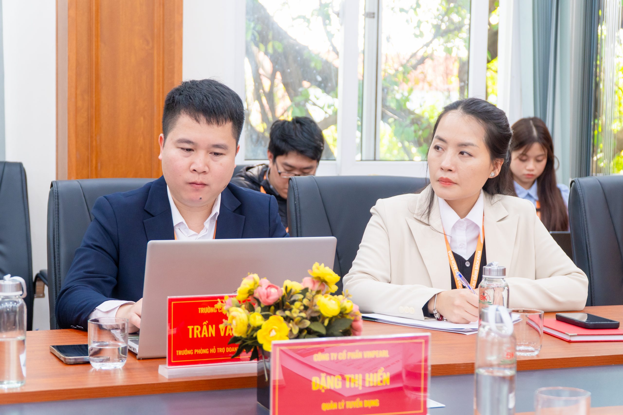 Đại diện Trường Cao đẳng Bách Khoa - Thầy Trần Văn Trung - TP HTDN & KN