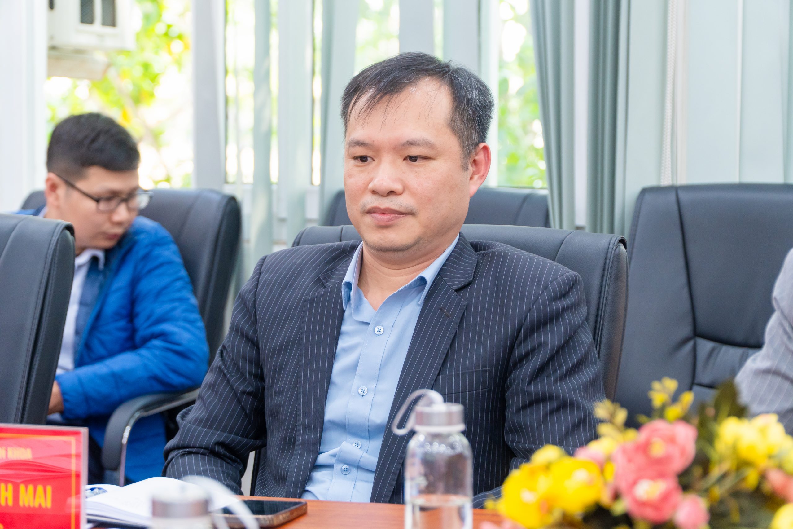 Thầy Nguyễn Thanh Mai - Phó Hiệu Trưởng Trường Cao đẳng Bách Khoa