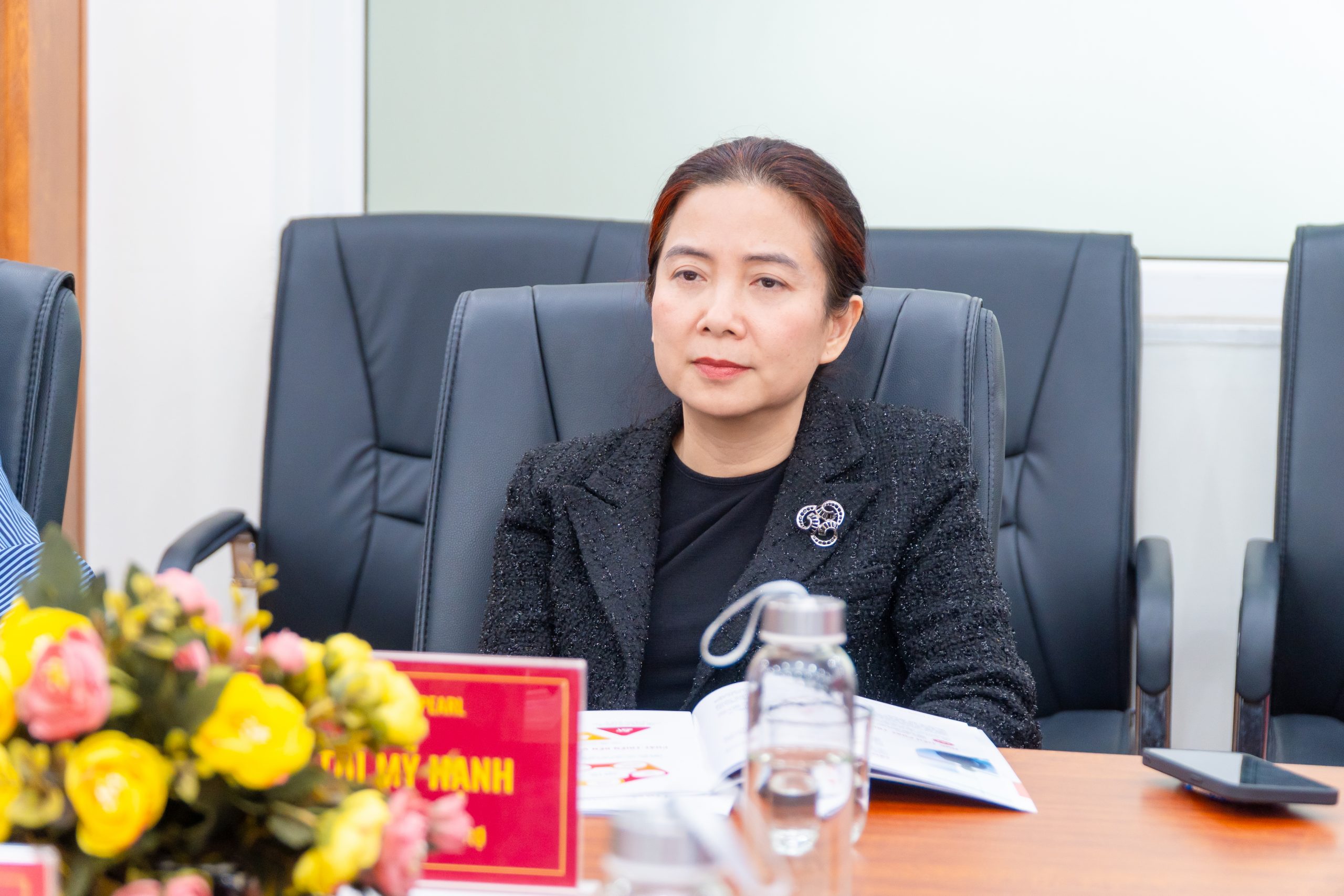 Đại diện Công ty cổ phần Vinpearl - Bà Hoàng Thị Mỹ Hạnh - PTGĐ Khối Hỗ trợ