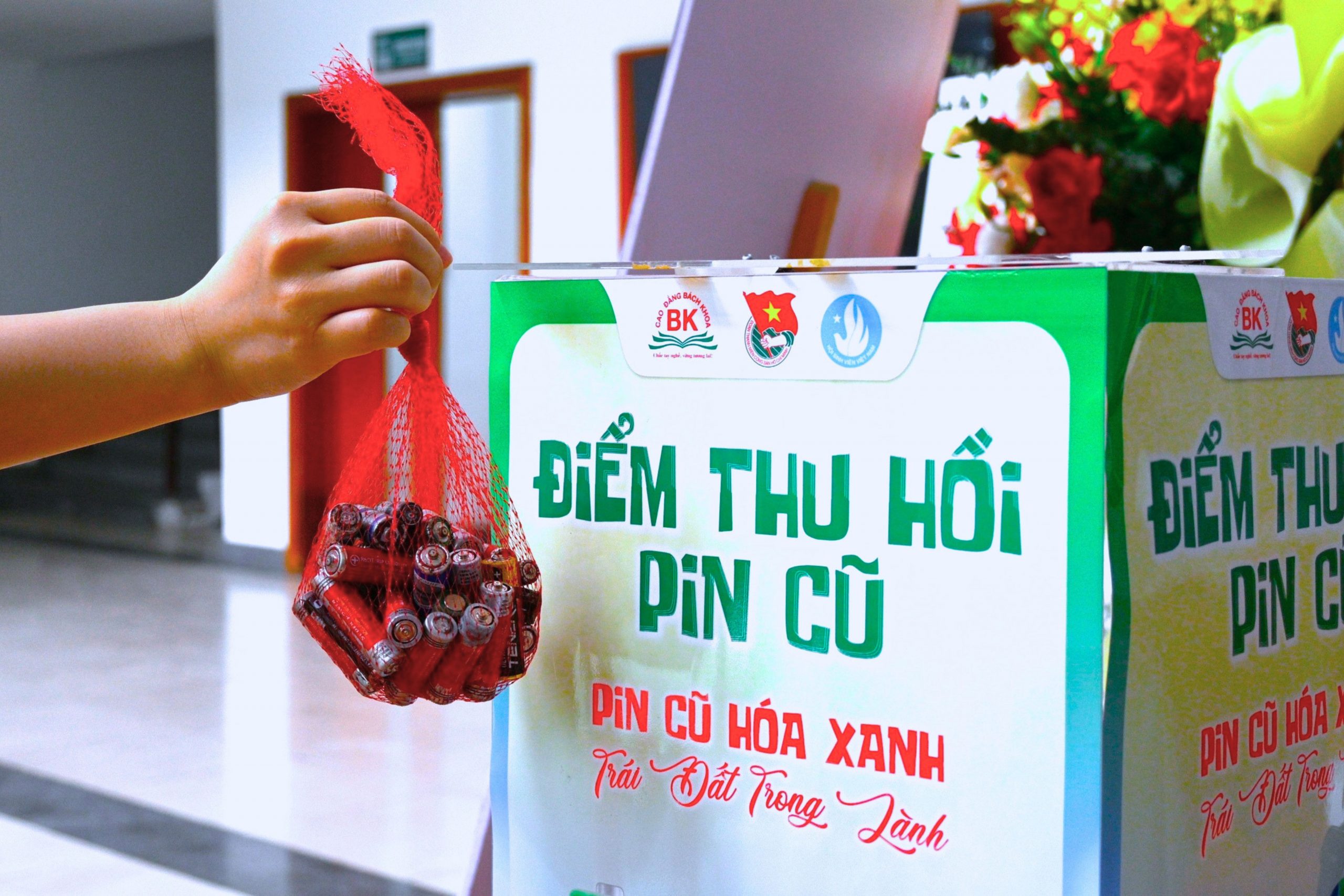 Điểm thu hồi pin cũ tại chương trình