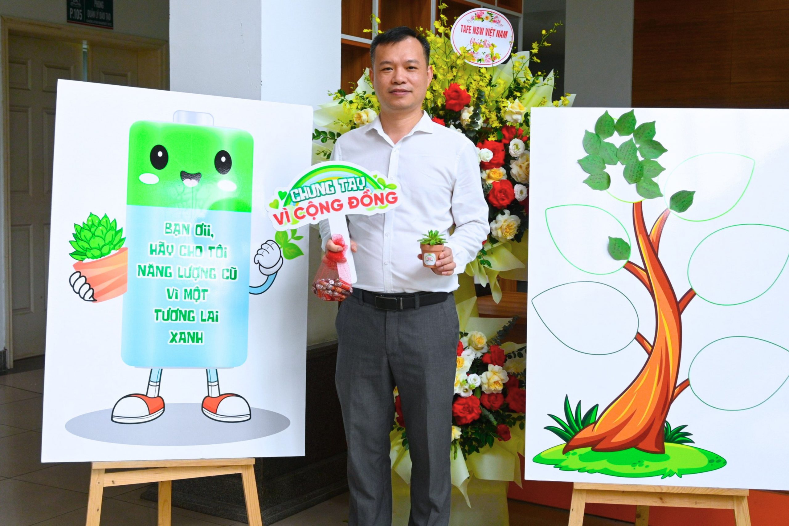 Sự tham gia và hưởng ứng nhiệt tình của thầy cô tại sự kiện