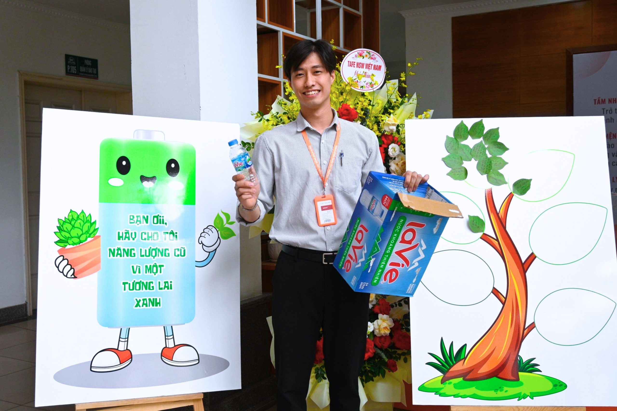 Hình ảnh thầy cô đồng hành cùng chương trình, lan tỏa giá trị sống tích cực