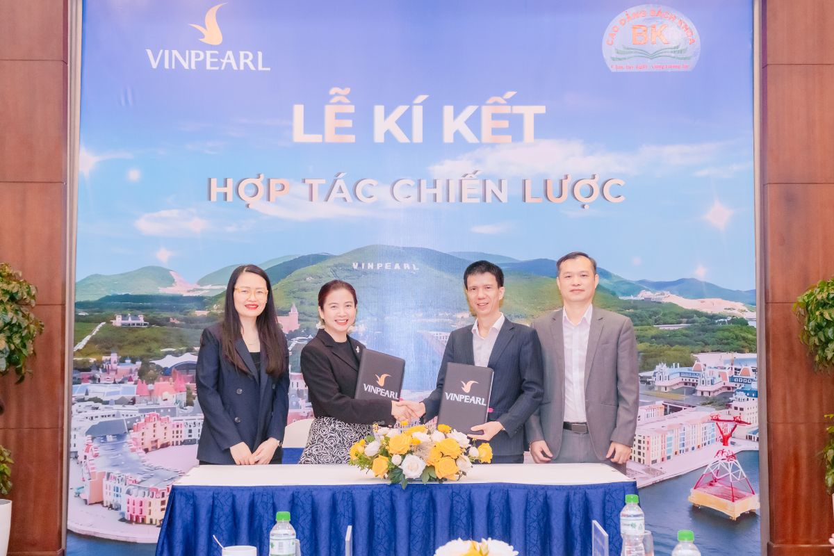 Trường Cao đẳng Bách Khoa ký kết hợp tác chiến lược cùng Công ty Cổ phần Vinpearl 
