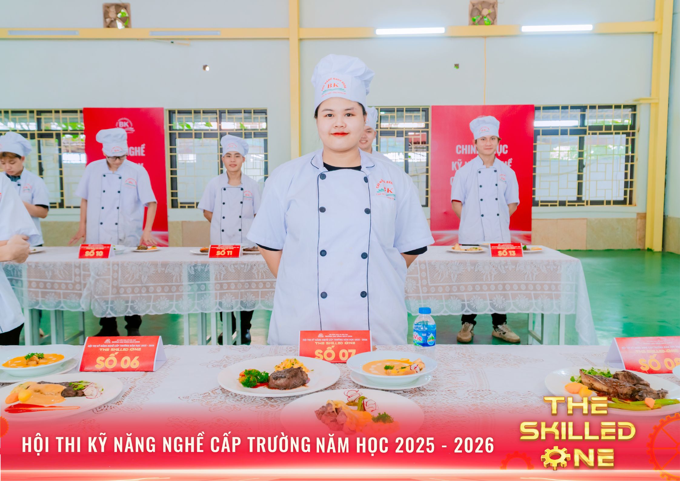 Thành phẩm sau khi hoàn thiện của sinh viên ngành Kỹ thuật chế biến món ăn – Thí sinh số 7