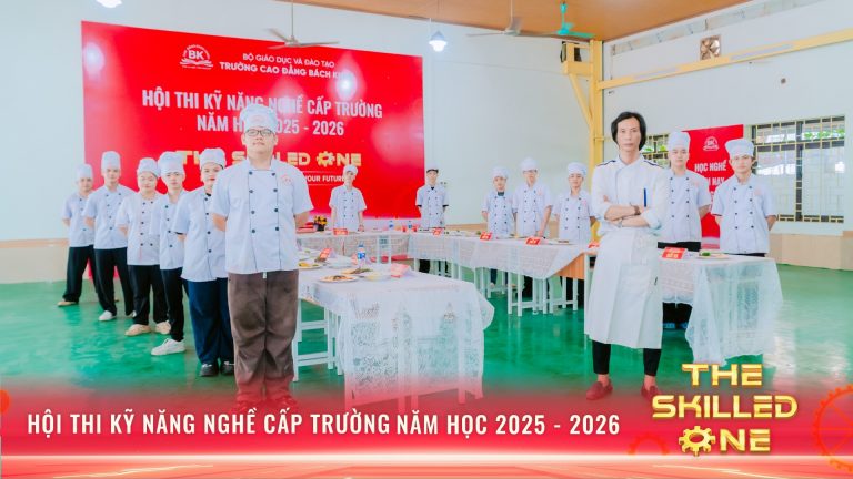 Tôi luyện từ những giờ thực hành không ngừng nghỉ: Những đầu bếp tương lai làm chủ phần thi bằng sự sáng tạo và khéo léo 