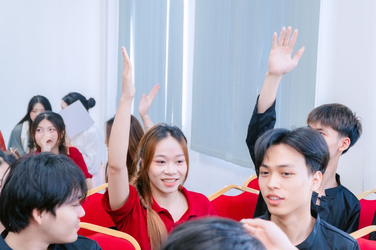 Không khí tích cực, phấn khởi tại phần giao lưu