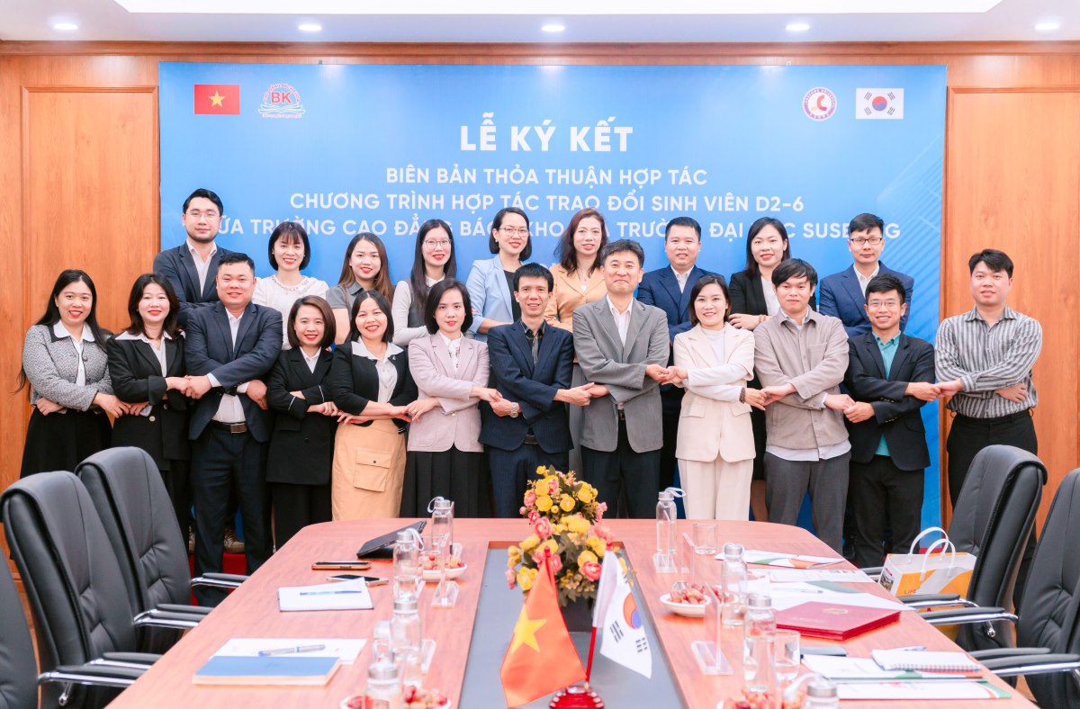 Trường Cao đẳng Bách khoa đồng hành cùng sinh viên trên hành trình du học Trường Cao đẳng Suseong