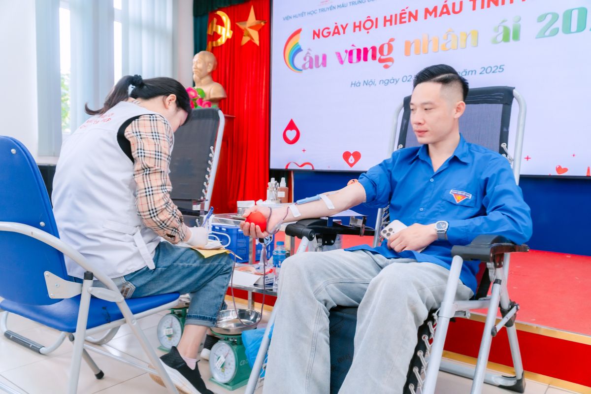 Chương trình hiến máu tình nguyện mang lại những giá trị tích cực cho cộng đồng