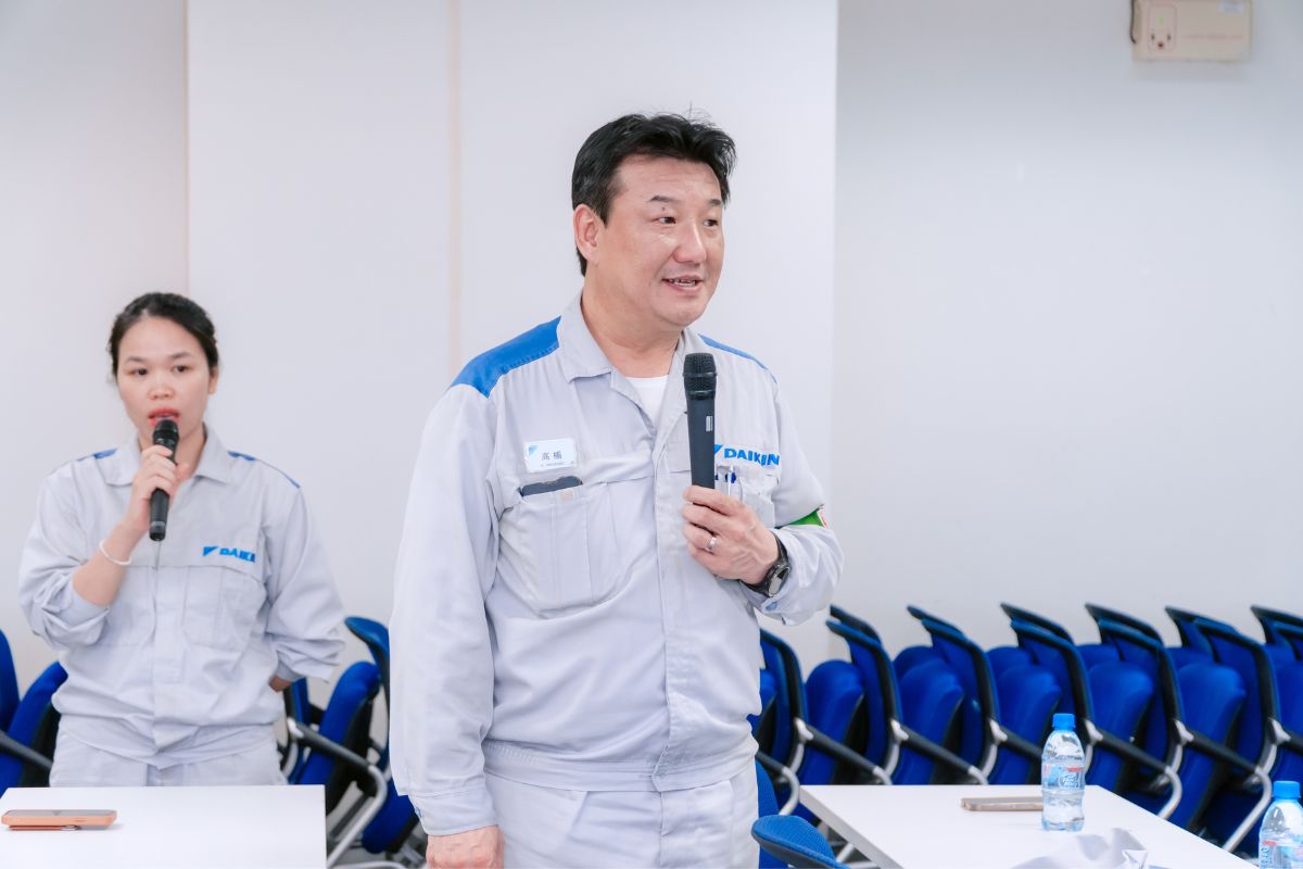 Ông Takahashi Kentaro - Giám đốc sản xuất khẳng định sẽ tiếp tục tạo điều kiện thuận lợi để hai bên triển khai hiệu quả các nội dung hợp tác, hướng tới những chương trình hợp tác sâu rộng trong thời gian tới Ông Takahashi Kentaro - Giám đốc sản xuất khẳng định sẽ tiếp tục tạo điều kiện thuận lợi để hai bên triển khai hiệu quả các nội dung hợp tác, hướng tới những chương trình hợp tác sâu rộng trong thời gian tới