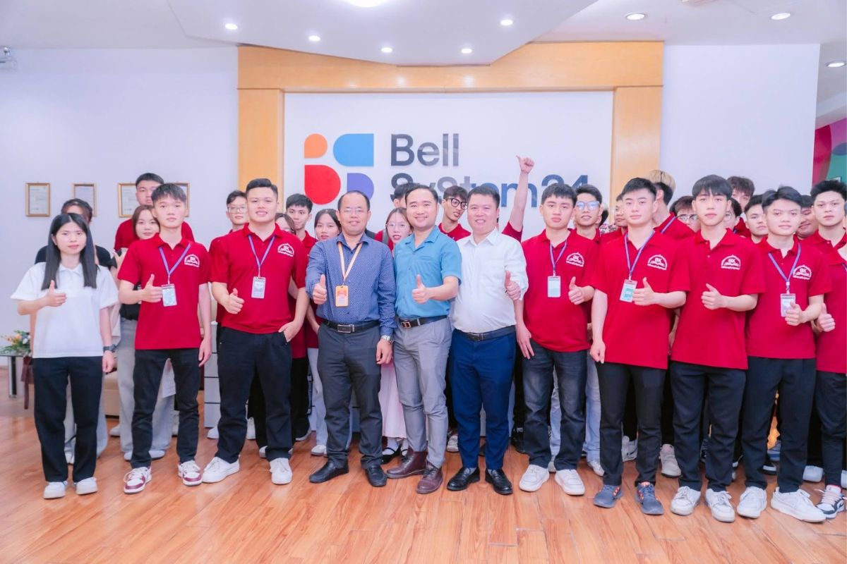 Sinh viên ngành Marketing thực tập tại Công Ty Cổ Phần Bellsystem24 Việt Nam 