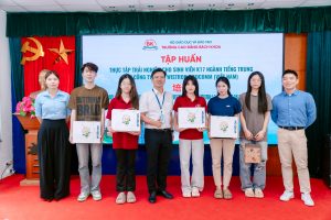 Sinh viên K17 ngành Tiếng Trung sẵn sàng thực chiến tại tập đoàn đa quốc gia đến từ Đài Loan