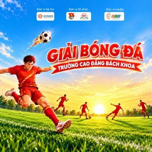 Giải bóng đá Trường Cao đẳng Bách Khoa 2026