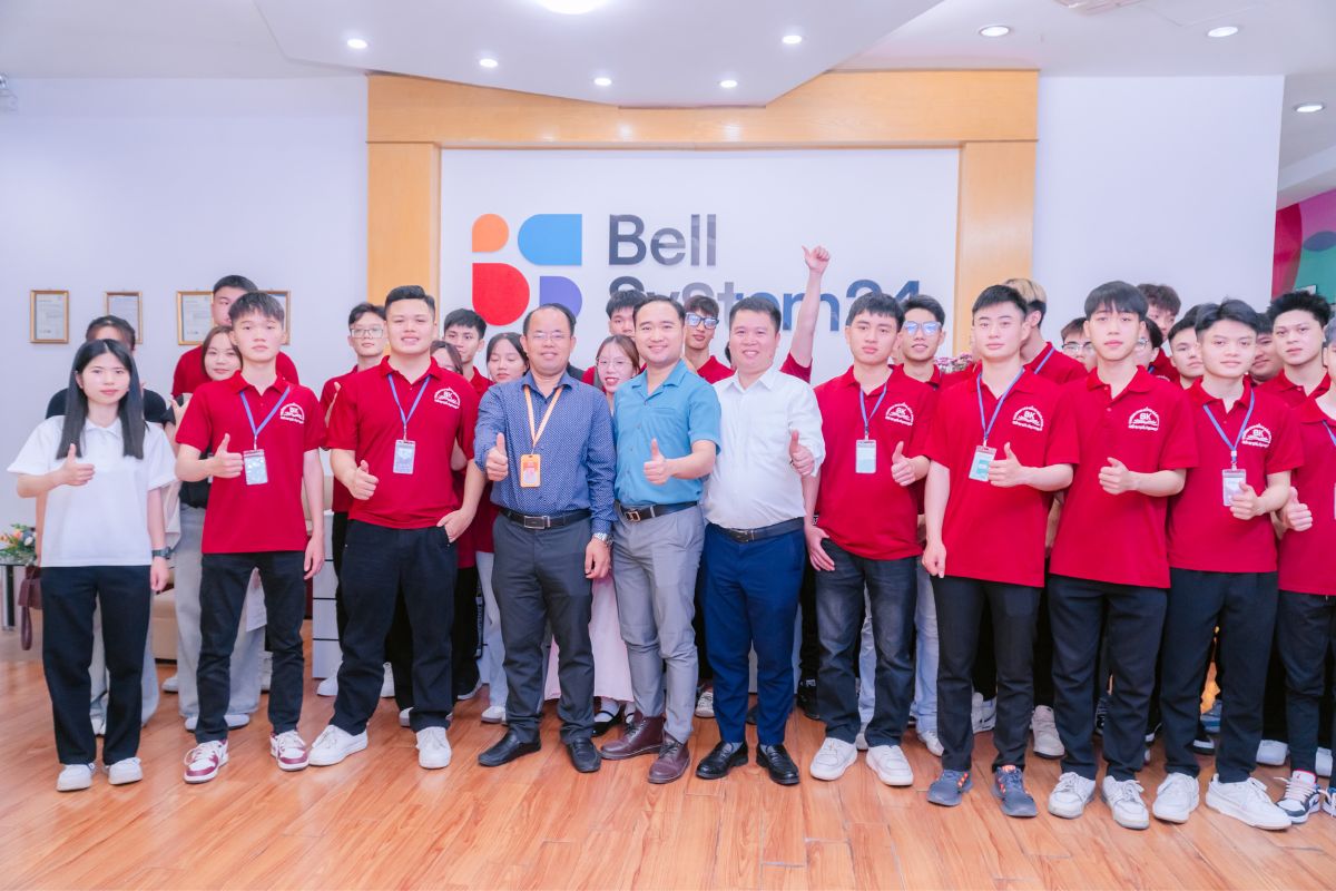 Sinh viên ngành Marketing thực tập, trải nghiệm tại Công ty Cổ phần Bellsystem24